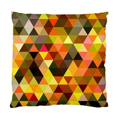 Abstract Geometric Triangles Shapes Standard Cushion Case (two Sides)