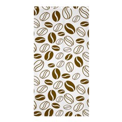 Coffee Beans Vector Shower Curtain 36  X 72  (stall)  by Mariart