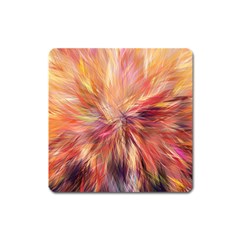 Color Background Structure Lines Square Magnet by Mariart