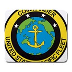 Seal of Commander of United States Pacific Fleet Large Mousepads