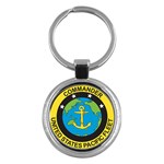 Seal of Commander of United States Pacific Fleet Key Chains (Round) 