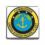 Seal of Commander of United States Pacific Fleet Memory Card Reader (Square 5 Slot)