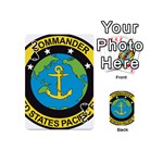 Seal of Commander of United States Pacific Fleet Playing Cards 54 (Mini)