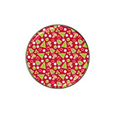 Christmas Paper Scrapbooking Pattern Hat Clip Ball Marker by Mariart