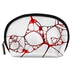 Fractals Cells Autopsy Pattern Accessory Pouch (large)
