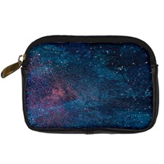 Cosmic Journey Digital Camera Leather Case by WensdaiAmbrose