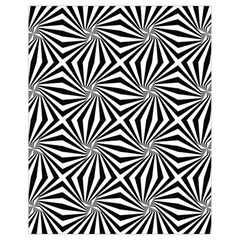 Line Stripe Pattern Drawstring Bag (small) by Mariart