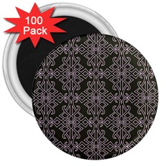 Line Geometry 3  Magnets (100 Pack)
