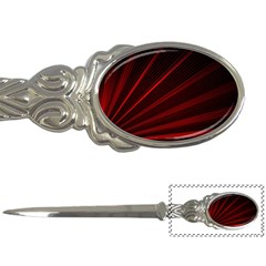 Line Geometric Red Object Tinker Letter Opener by Mariart