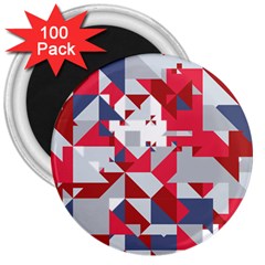 Technology Triangle 3  Magnets (100 Pack)