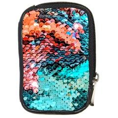 Dragon Scales Compact Camera Leather Case by WensdaiAmbrose