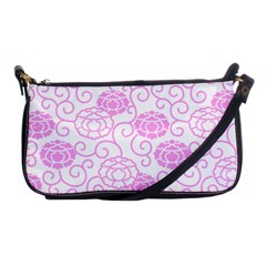 Peony Spring Flowers Shoulder Clutch Bag by Mariart