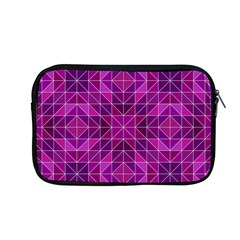 Purple Triangle Pattern Apple Macbook Pro 13  Zipper Case