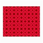 Red Magenta Wallpaper Seamless Pattern Small Glasses Cloth (2-Side)