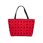Red Magenta Wallpaper Seamless Pattern Classic Shoulder Handbag