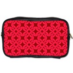 Red Magenta Wallpaper Seamless Pattern Toiletries Bag (One Side)