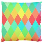 Low Poly Triangles Large Flano Cushion Case (Two Sides)