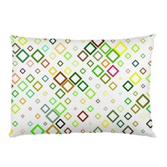 Square Colorful Geometric Style Pillow Case