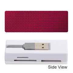 Red Black Pattern Background Memory Card Reader (stick) by Mariart