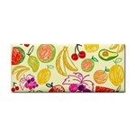 Seamless Pattern Fruit Hand Towel Front