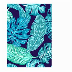 Tropical Greens Leaves Banana Large Garden Flag (two Sides)