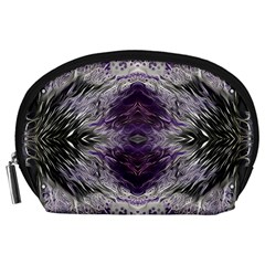 Pattern Abstract Horizontal Accessory Pouch (large) by Pakrebo