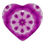 Pattern Abstract Background Art Purple Ornament (Heart)