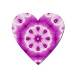 Pattern Abstract Background Art Purple Heart Magnet
