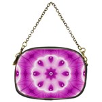 Pattern Abstract Background Art Purple Chain Purse (Two Sides)