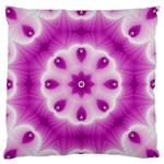Pattern Abstract Background Art Purple Large Flano Cushion Case (Two Sides)
