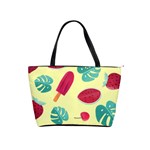 Watermelon Leaves Strawberry Classic Shoulder Handbag