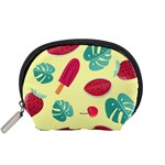 Watermelon Leaves Strawberry Accessory Pouch (Small)