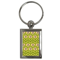 Texture Heather Nature Key Chains (rectangle)  by Pakrebo