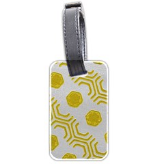 Abstract Background Hexagons Luggage Tags (two Sides)