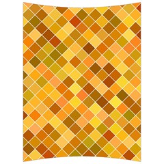Square Pattern Diagonal Back Support Cushion