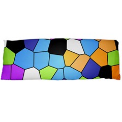 Stained Glass Colourful Pattern Body Pillow Case (dakimakura) by Mariart