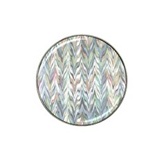 Zigzag Backdrop Pattern Grey Hat Clip Ball Marker (10 Pack) by Alisyart