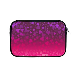 Purple Pink Hearts  Apple Macbook Pro 13  Zipper Case by LoolyElzayat