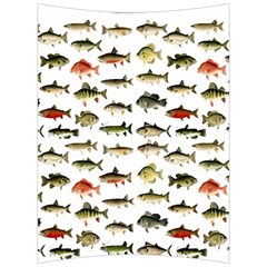 Ml 71 Fish Of North America Back Support Cushion by ArtworkByPatrick