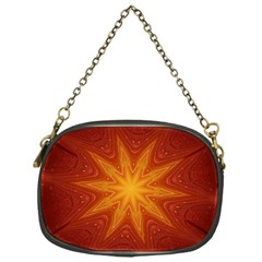 Fractal Wallpaper Colorful Abstract Chain Purse (one Side)
