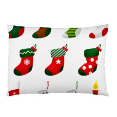 Christmas Stocking Candle Pillow Case (two Sides)