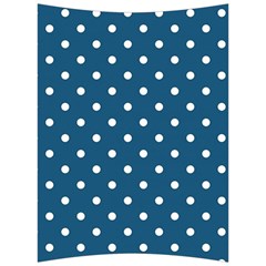Polka Dot - Turquoise  Back Support Cushion by WensdaiAmbrose