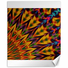 Background Abstract Texture Chevron Canvas 11  X 14 