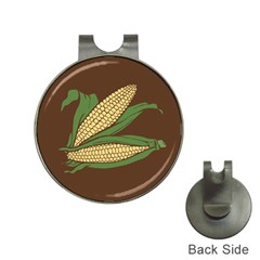 Sweet Corn Maize Vegetable Hat Clips With Golf Markers