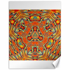 Kaleidoscope Background Mandala Canvas 18  X 24 