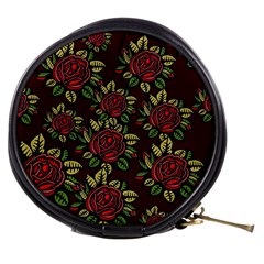 Roses Red Mini Makeup Bag by WensdaiAmbrose