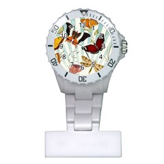 My Butterfly Collection Plastic Nurses Watch by WensdaiAmbrose