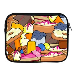 Sweet Dessert Food Muffin Cake Apple Ipad 2/3/4 Zipper Cases by Alisyart