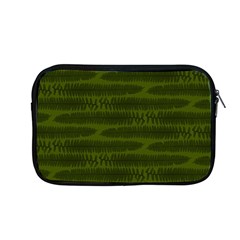 Seaweed Green Apple Macbook Pro 13  Zipper Case by WensdaiAmbrose