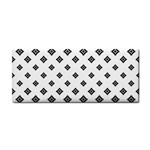 Black And White Tribal Hand Towel